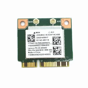 Плата Wi-Fi Realtek RTL8723BE Mini PCI-E, подходит для беспроводной карты Bluetooth 4,0 для E440 E540 S440 S540 FRU:04W3818