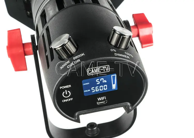 1 шт. CAME TV с фокусировкой Boltzen 30w 5800 lux @ м линзой Френеля регулируемой яркостью