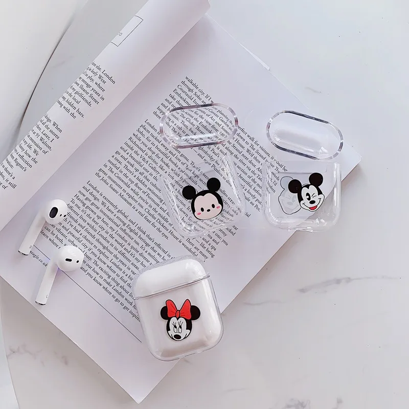 Симпатичные Bluetooth беспроводные наушники чехол для apple AirPods защитный Аксессуары