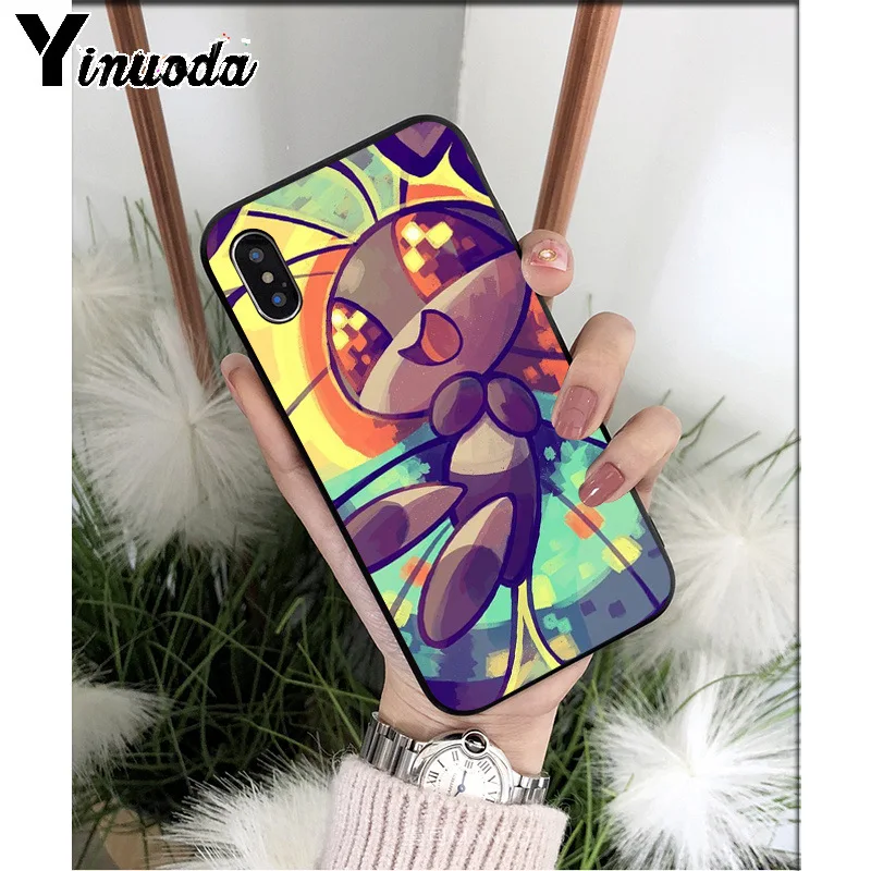 Yinuoda Pokemons Ball thepikachu TPU мягкие Аксессуары для телефонов Чехол для Apple iPhone 8 7 6S Plus X XS MAX 5 5S SE XR чехол