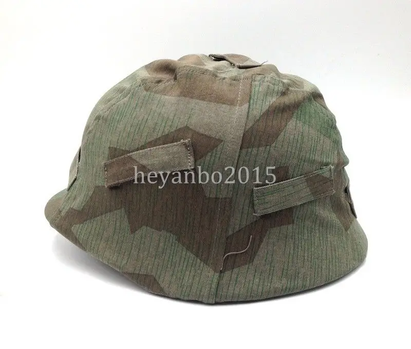 WWII GERMAN ARMY HEER SPLINTER CAMO M35 HELMET COVER - World military Store | Спорт и развлечения