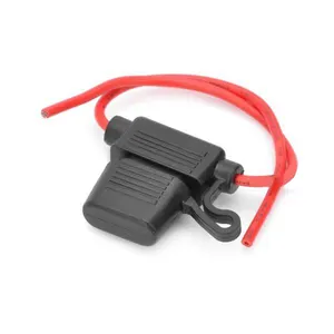 5 шт. водонепроницаемая розетка питания со средним лезвием типа в линии держатели предохранителей предохранитель автомобильный Сменные предохранители разъем предохранителя 5A 10A15A20A25A