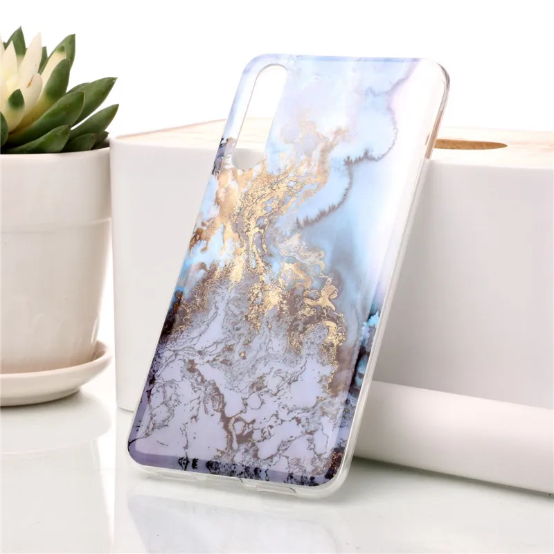 Силиконовый чехол для Huawei P 20Pro P20 Pro Мраморная мягкая задняя крышка из ТПУ 20