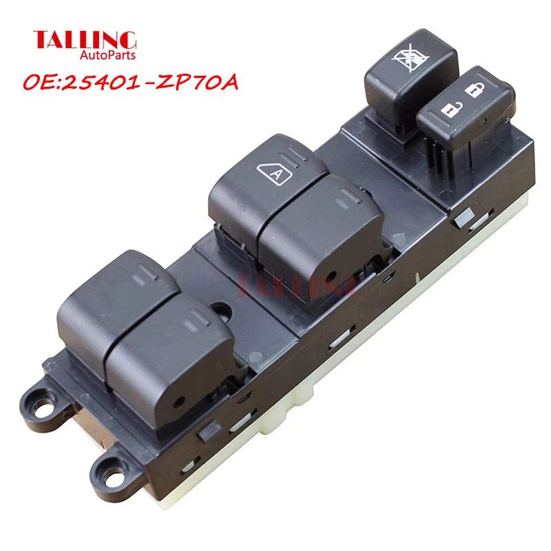 

Выключатель стеклоподъемника TALLING 25401-ZP70A для NISSAN FRONTIER 2007-2016, XTERRA 2007-2015, 25401ZP70A