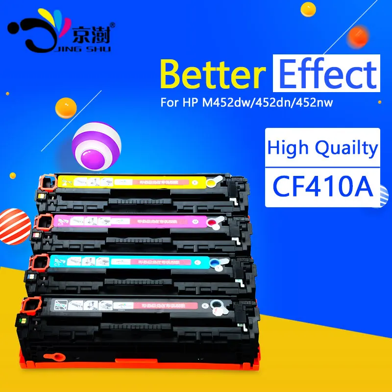 Тонер картридж CF410A CF411A CF412A CF413A для HP Color LaserJet Pro M452dw M452dn M452nw MFP M477fnw M477fdw M452 M477 1 шт.| |
