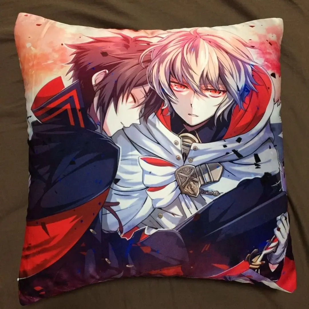 Seraph of the End аниме двухсторонняя подушка чехол s обнимающая Подушка Чехол Otaku