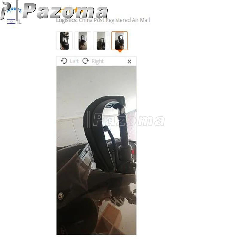 PAZOMA супермото, универсальный ATV Drit Bike 7/" матовый черный Handguard Raptor ручная защита для Suzuki yz WR XR DT KLX CRF rmz DRZ