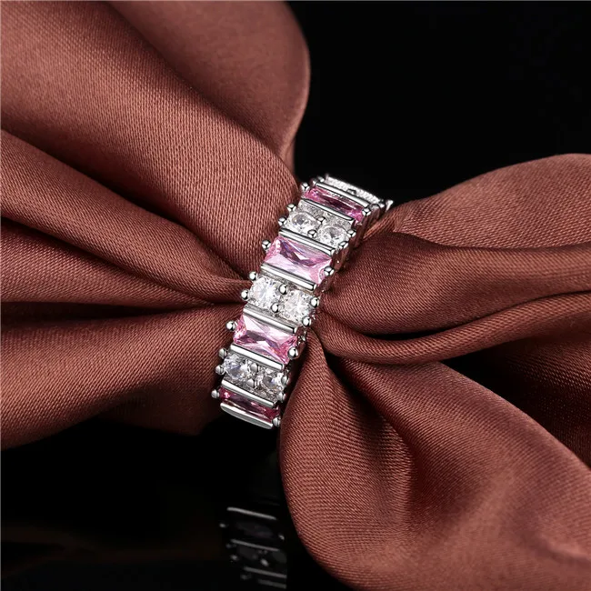 Модный дизайн 2016 кольцо серебряного цвета с цирконом красивые изящные ювелирные