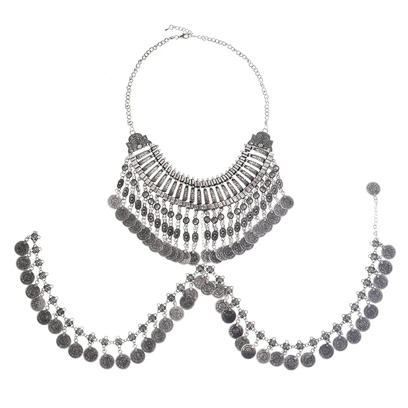 Zhini Новинка 2017 года стильное платье дизайнер Для женщин макси Цепочки и ожерелья