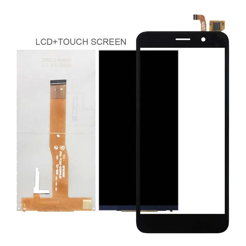 Black Touch with Lcd 5,0 ''для Cubot J3 ЖК-дисплей с сенсорным экраном дигитайзер для Cubot J3 Аксессуары для мобильных телефонов с инструментами и клеем - Цвет: Black Touch with Lcd