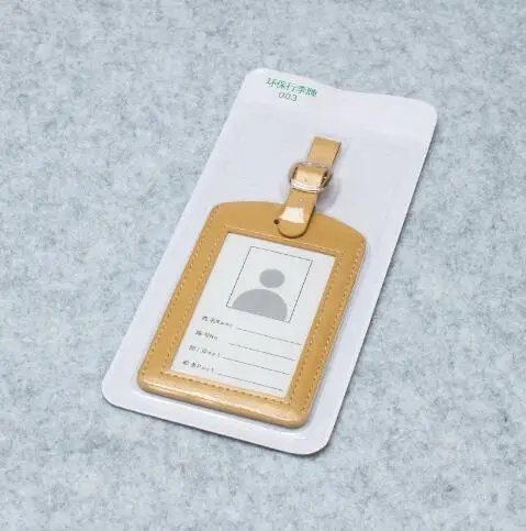 yellow Zongshu красное масло Мода pu кожаный дорожный ярлык для багажной сумки Имя Адрес тел держатель этикетки багажная бирка с путешествием - Цвет: yellow