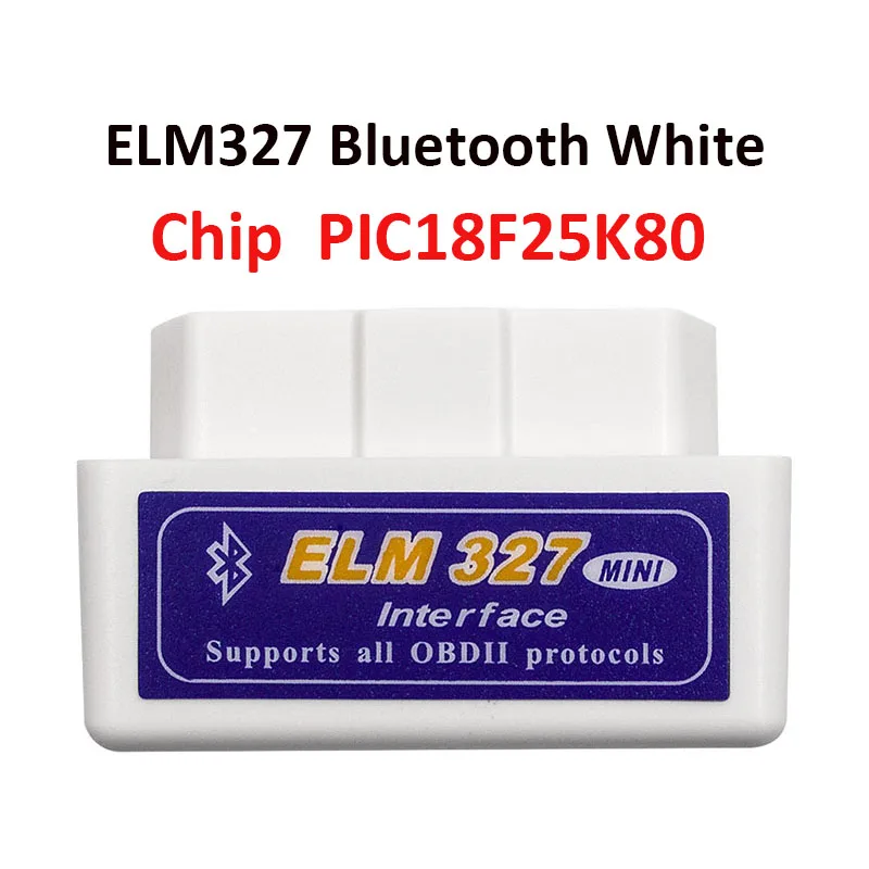 1 Супер Мини ELM327 V1.5 OBD2 чип PIC18F25K80 Bluetooth Авто диагностический инструмент сканер для Android Symbian Windows#2 - Цвет: 1