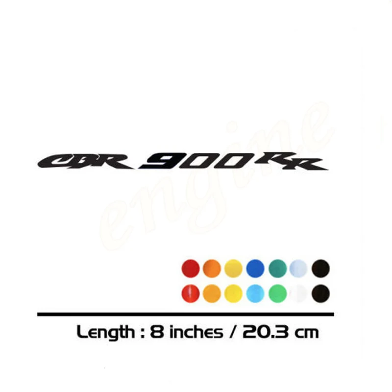 

2 X New Sales motorcycle bike Fuel tank Wheels Fairing notebook Luggage helmet MOTO Sticker decals For HONDA CBR900RR