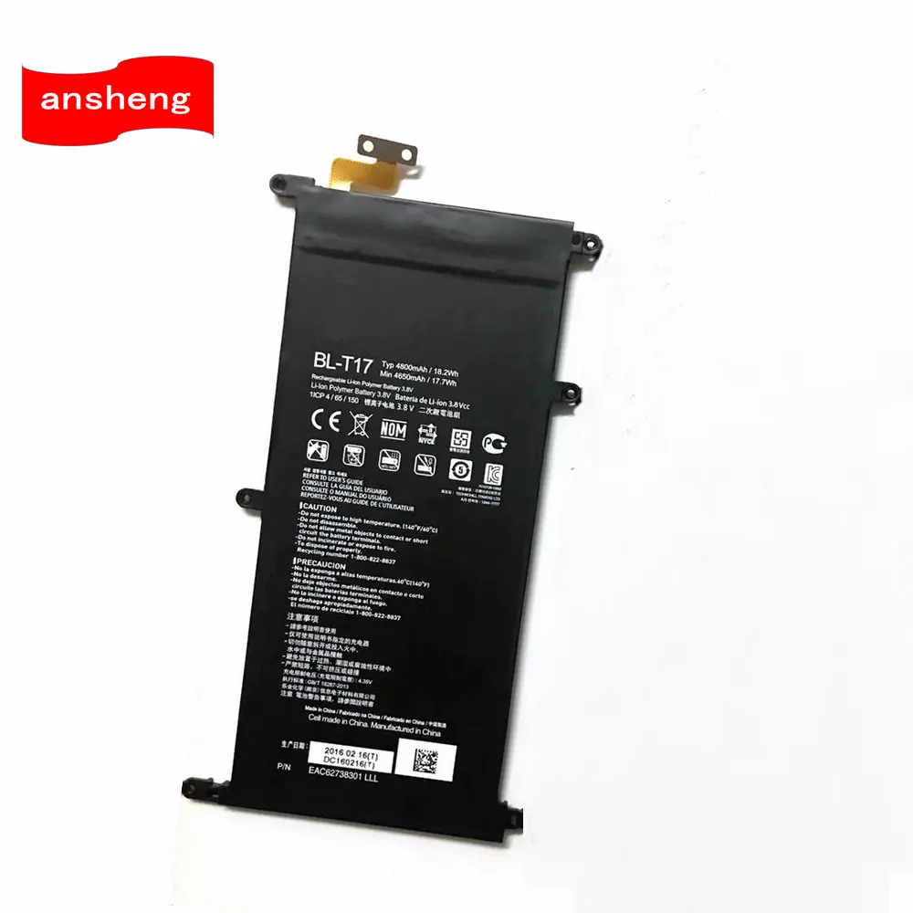 Аккумулятор для LG G PAD X 8 3 VK815 VK810 V520 V522 4800 мАч высокое качество аккумулятор BL