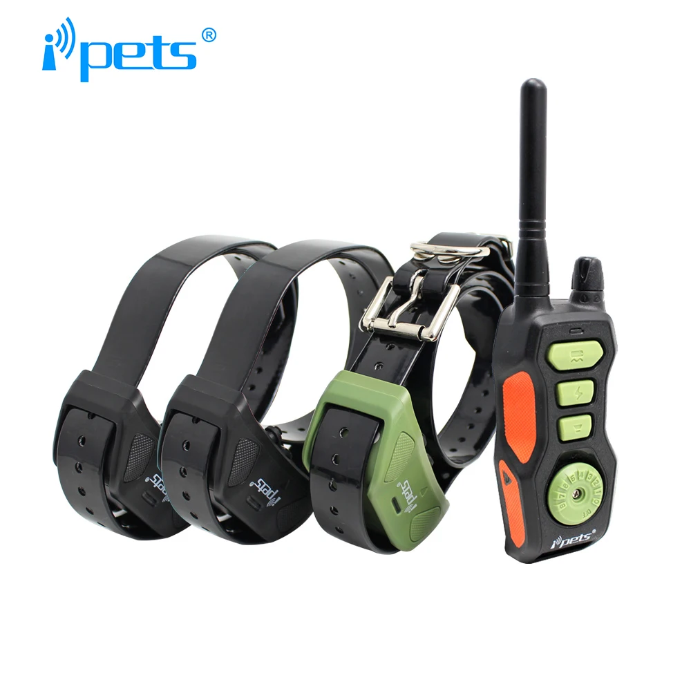Ipets 618 3 880 ярдов дистанционный электронный ошейник перезаряжаемый и