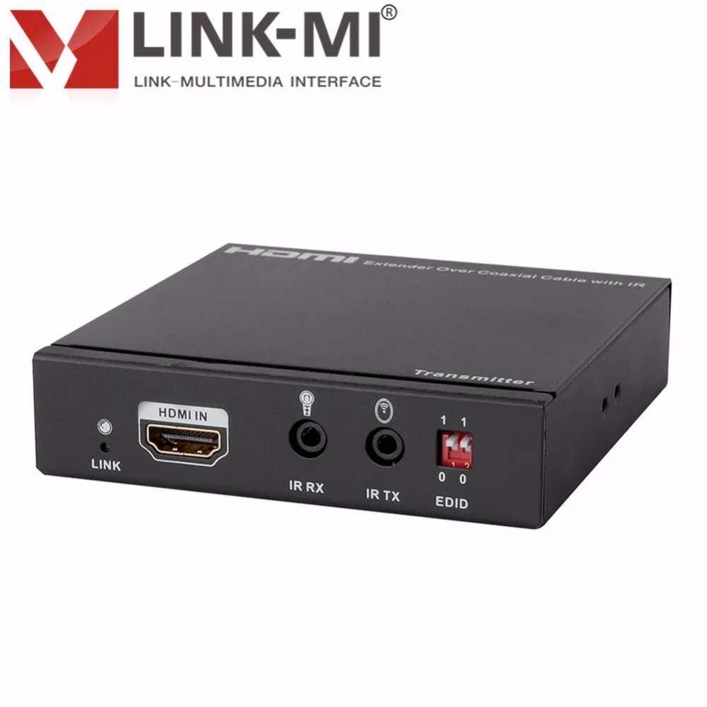 LINK MI LM CX100IR 100 m/328ft HDMI по коаксиальному удлинителю с ИК диапазоном одиночной связи