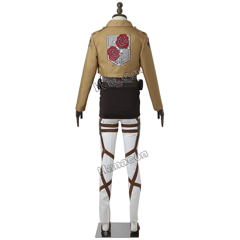 Shingeki нет Kyojin Косплей Костюм в горошек pixis боевой костюм атака на Титанов