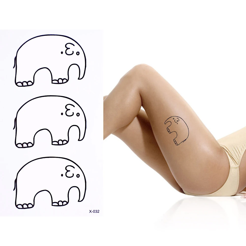 1 шт. временная татуировка на шею и грудь|tattoo sticker|tattoo neckdolphin tattoo |