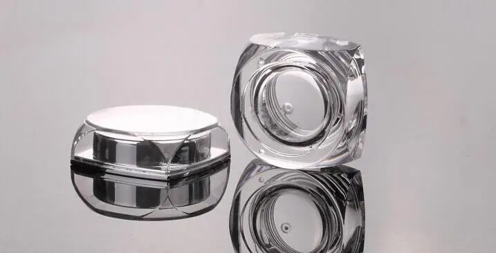 

Прозрачная Круглая банка для крема 10 г, прозрачный пластиковый контейнер 10 г, прозрачный пластиковый контейнер для образцов для ногтей