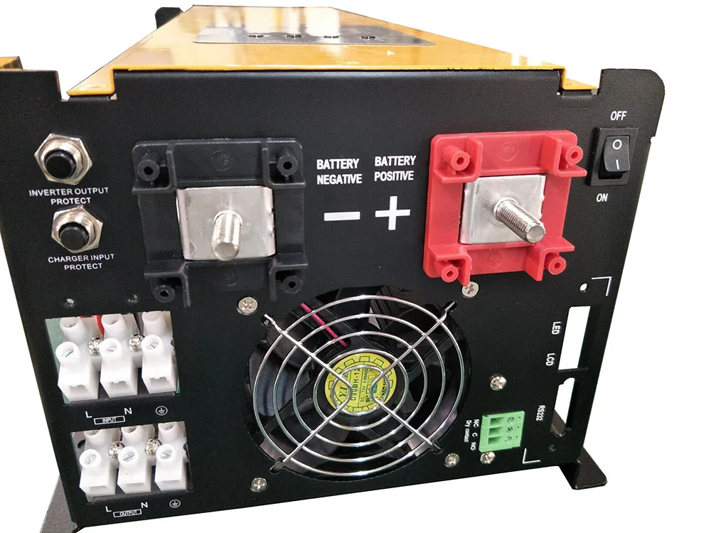 Низкочастотный инвертор 8000 Вт немодулированный синусоидальный солнечный