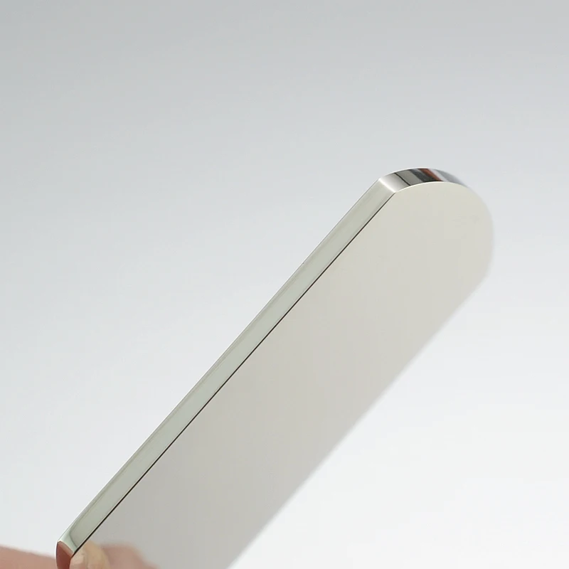 Высокополированная прямоугольная пустая собачья бирка из нержавеющей стали с