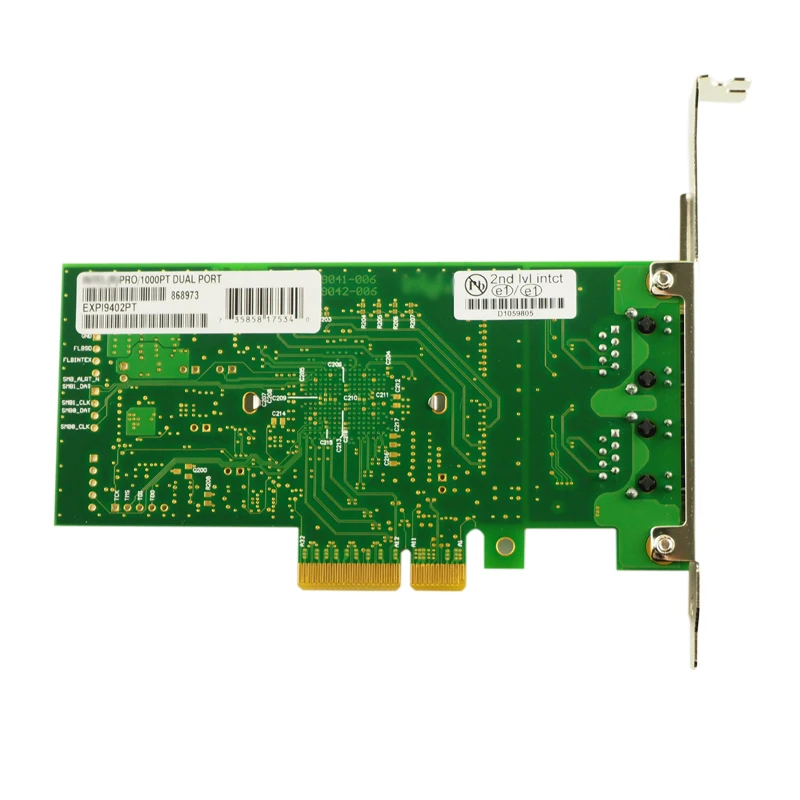 10/100/1000 Мбит/с 2-Порты PCIe Порт Gigabit Ethernet карты для MacBook Pro/1000 EXPI9402PT
