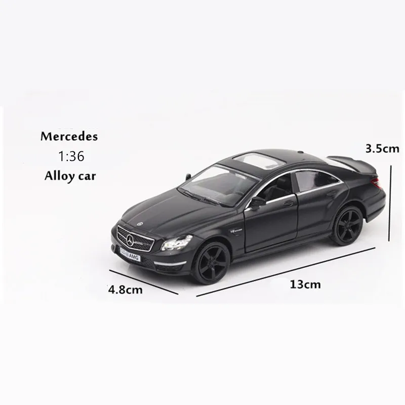 Модель автомобиля из сплава Benz AMG CLS63 5 дюймов имитация игрушечной машины литая