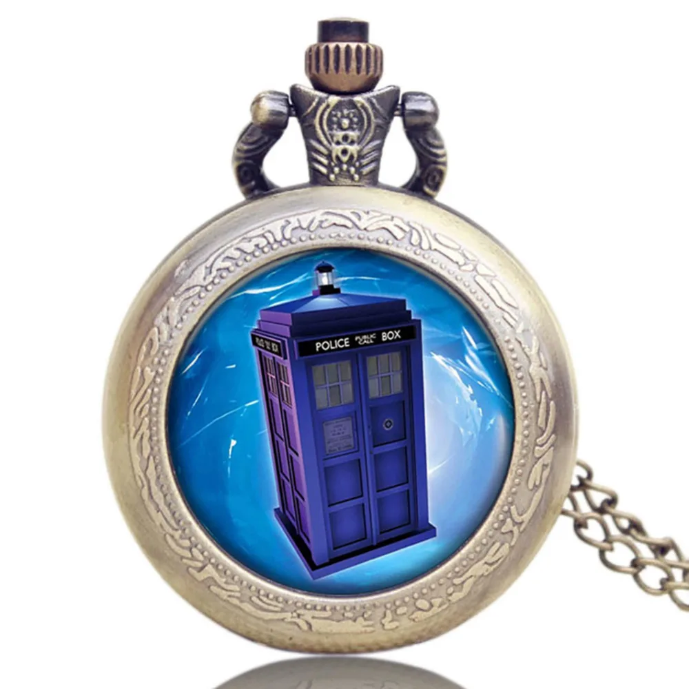 

Classic Theme Pocket Watch Steampunk Retro Pendant Clock Bronze Necklace Chain Students Man Boys Reloj De Bolsillo