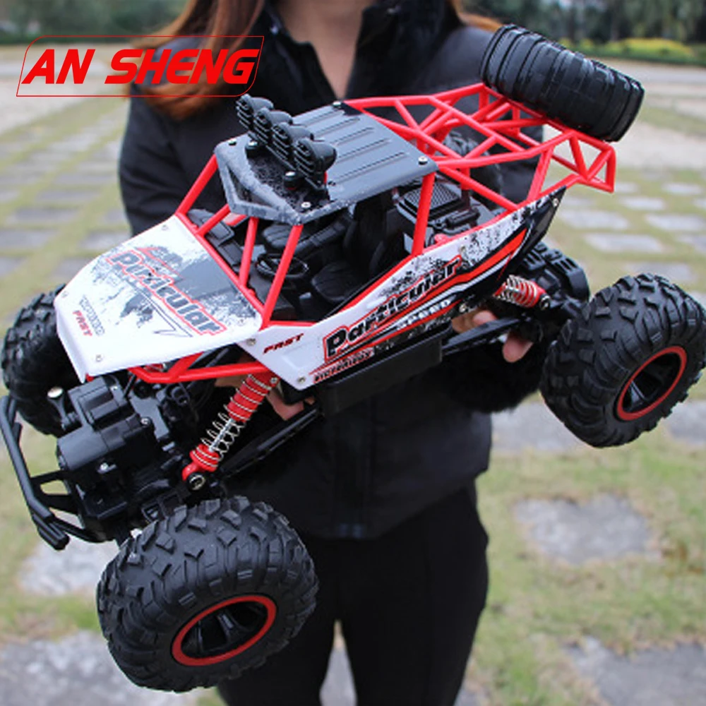 Новый 1:12 RC автомобиль 4WD альпинистская машина 4x4 два двигателя Бигфут с