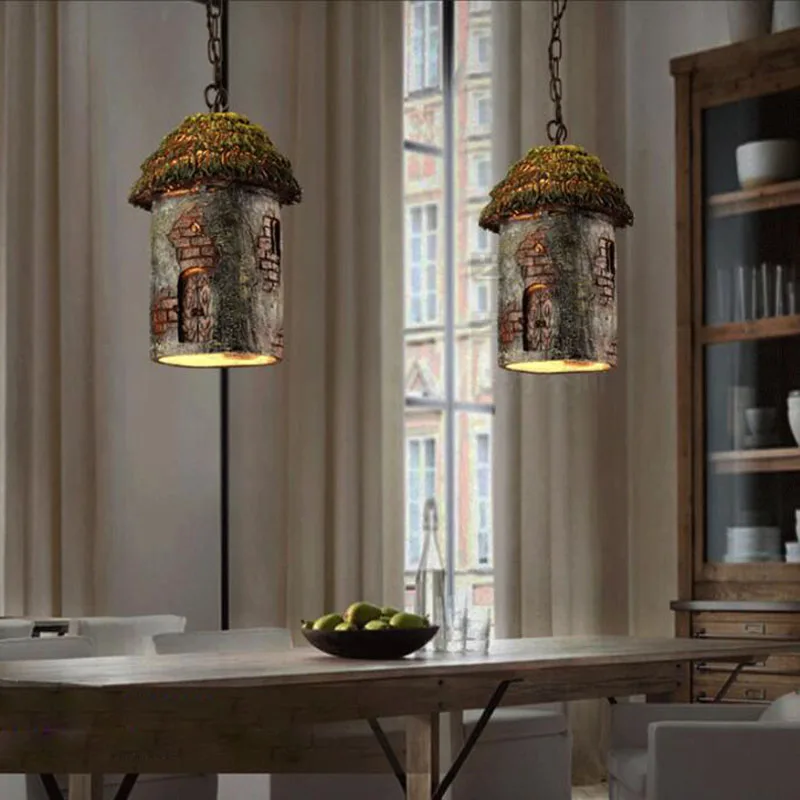Винтажный подвесной светильник в стиле ретро для кухни столовой|lighting pendant