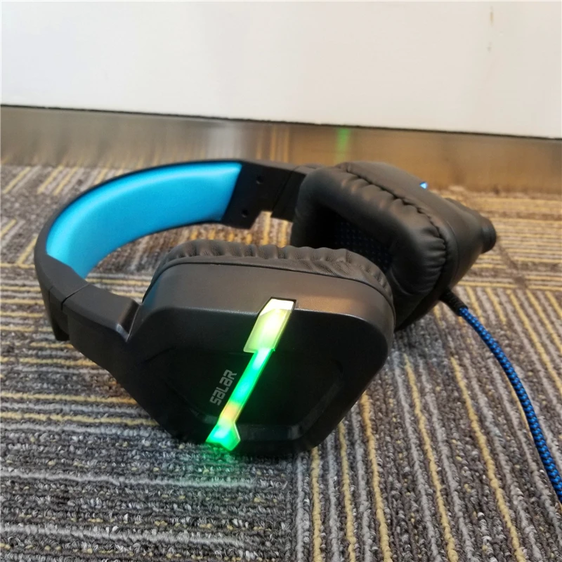 Salar KX901 игровая гарнитура casque проводные стерео наушники с глубокими басами для