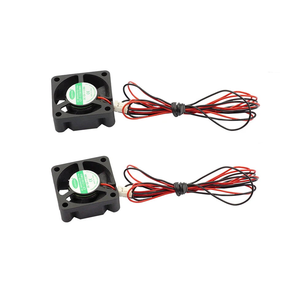 4 шт./лот мини 12 В 3010 30 мм 30x30x10 мм 12 В 2Pin DC небольшой охлаждающий вентилятор 3010 12 В для деталей 3D печати