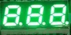 Цифровой светодиодный дисплей с 3 трубками Нефритовый зеленый красный синий 5 шт.