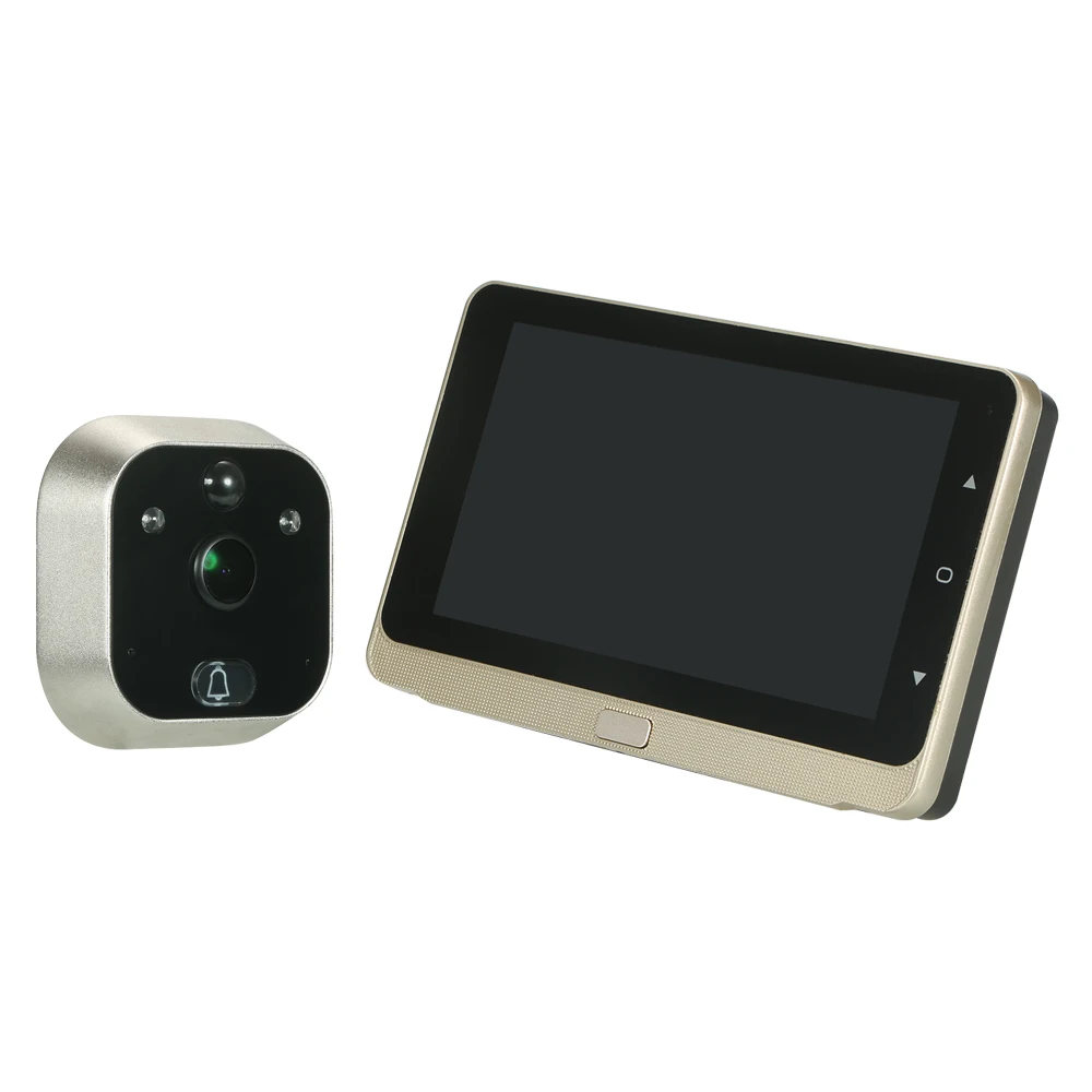 Беспроводной цифровой дверной глазок 5 &quotTFT мониторы OLED звонок 1.0MP ИК камера PIR