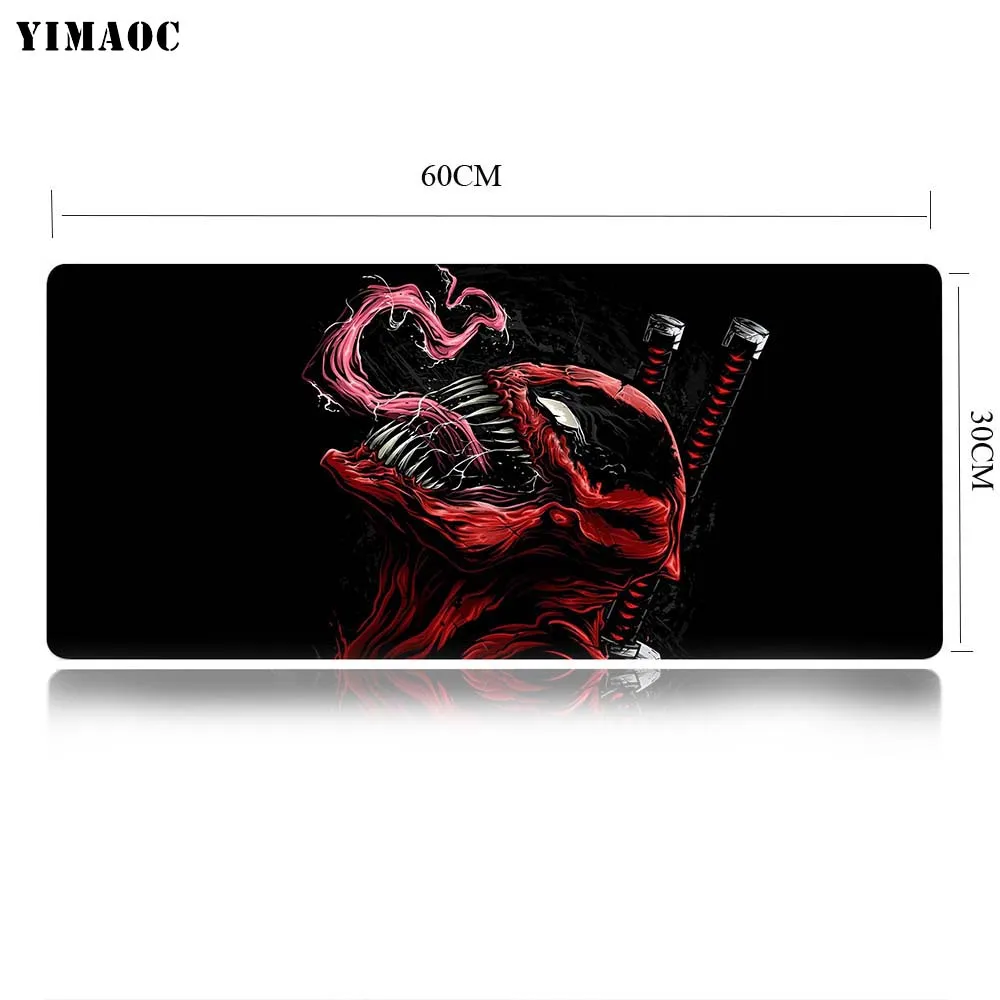 MP1 30x60cm YIMAOC чудо-яд Коврик Для Мыши Компьютерный коврик для мыши Противоскользящий коврик для игровой мыши из натурального каучука 30x60 см - Цвет: MP1 30x60cm