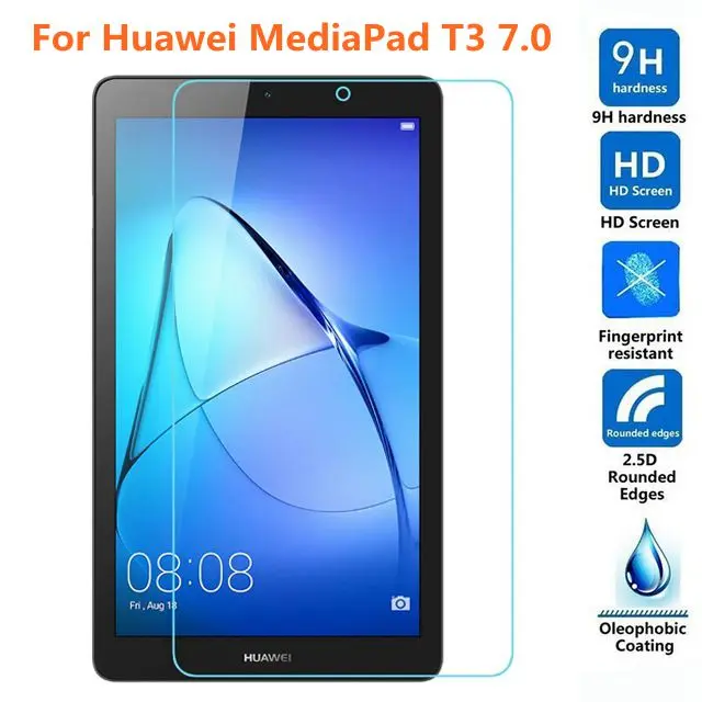 Закаленное стекло 9H для Huawei MediaPad T3 7 0 &quot оригинальная Взрывозащищенная защитная
