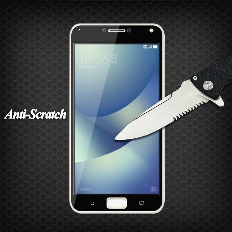 Защитное закаленное стекло для Asus Zenfone 4 Max ZC554KL полноэкранная Защитная пленка
