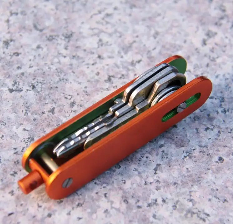 EDCGEAR высококачественный органайзер для ключей из алюминиевого сплава держатель