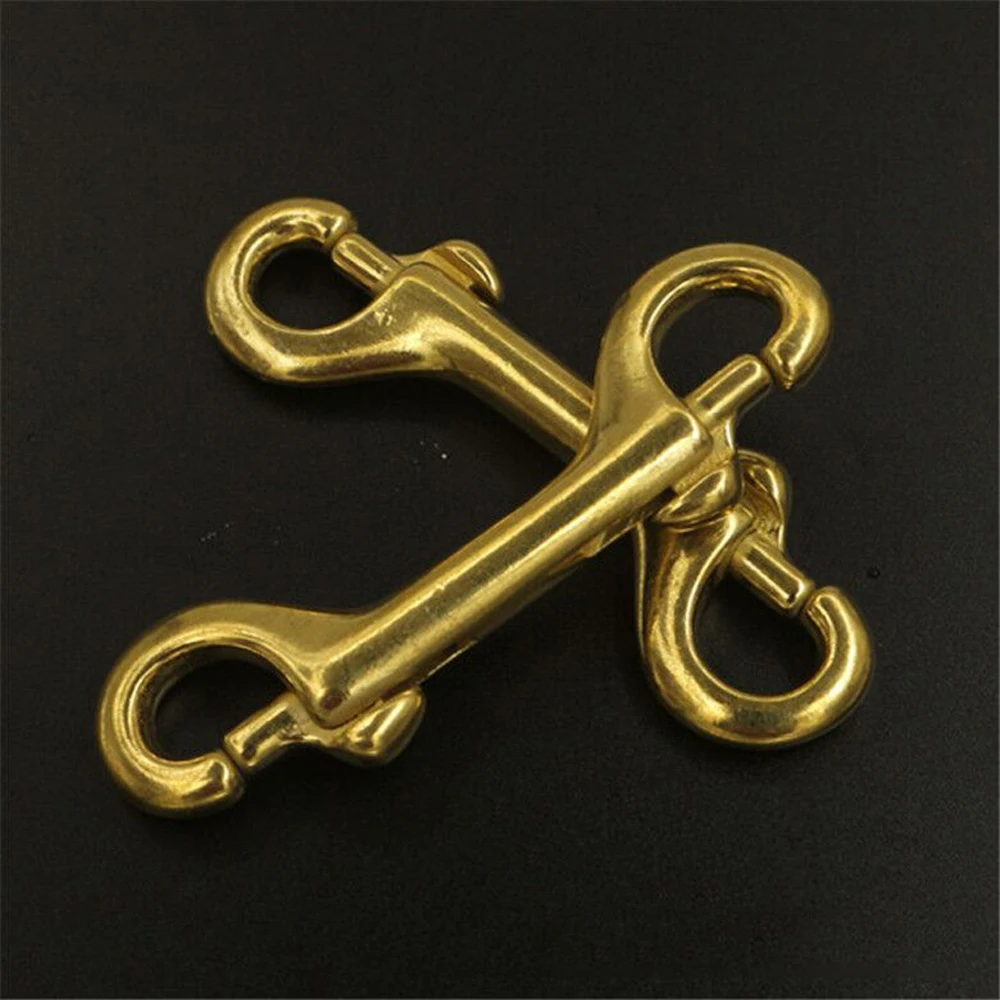 

DIY leather craft bag pet animal metal belt double snap buckle long shape 88mm 101mm 5pcs/lot
