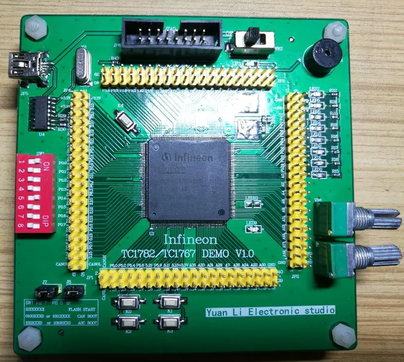 Для Infineon TC1767 Совет по развитию отладочная плата|Дисководы гибких дисков| |