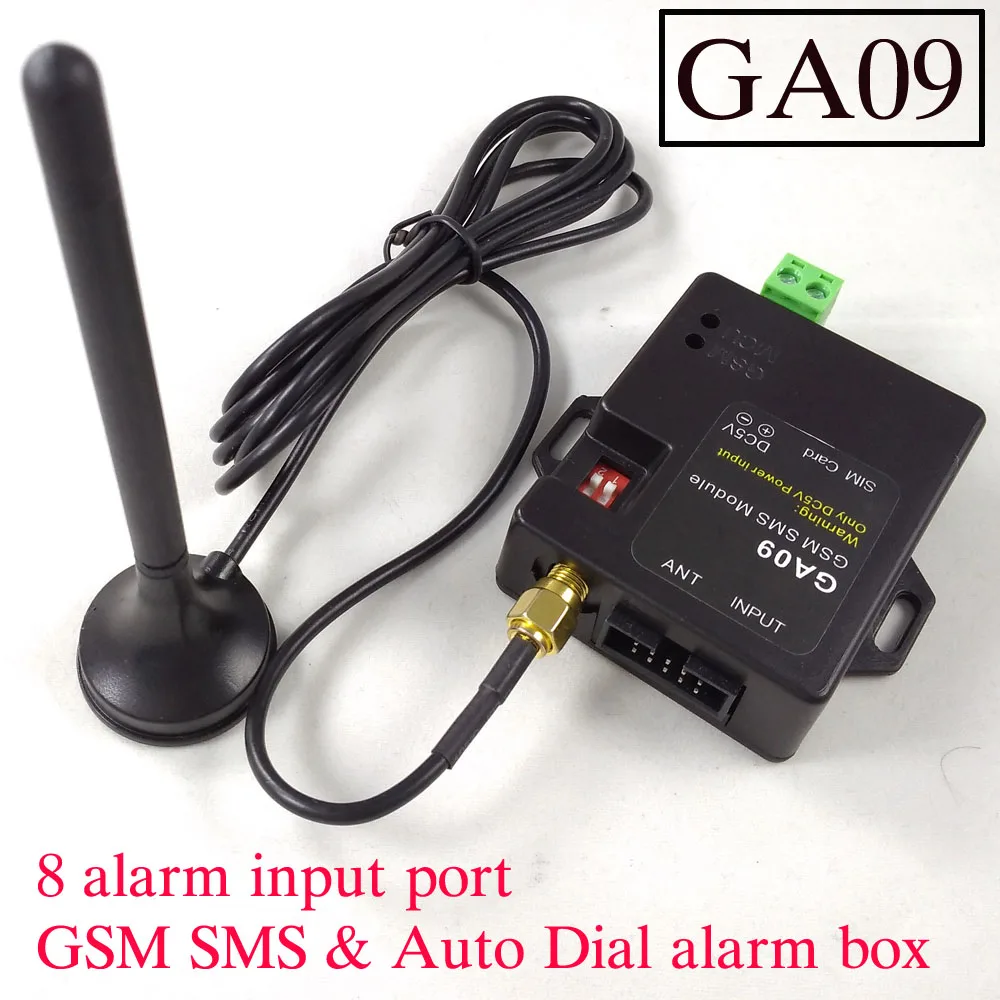 Новинка 2017 года бесплатная доставка 8 канальная GSM sms сигнализация для домашней