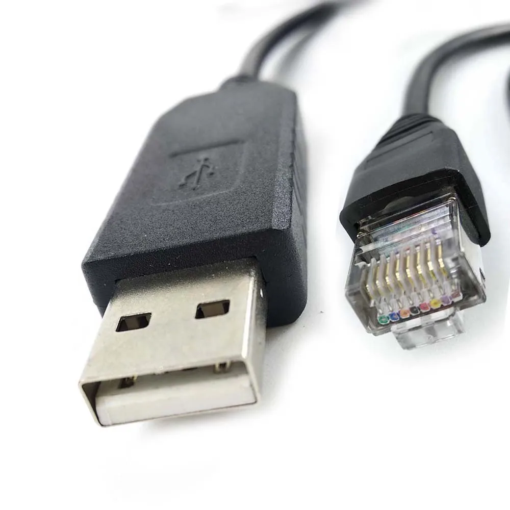Кабель FTDI USB RS485 серии rj45 для последовательной связи Delta IFD6500|Компьютерные кабели и