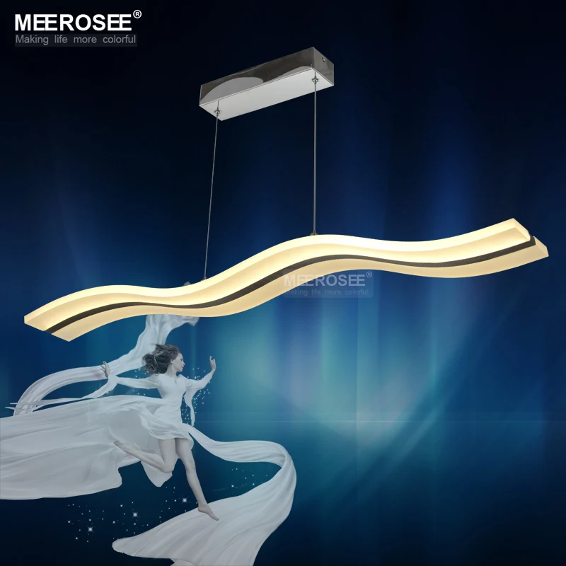 Современная светодиодный ная люстра белая акриловая лампа светильник для