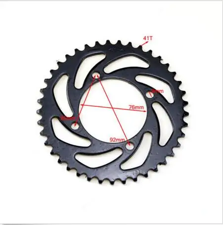 

41 Teeth 420 Rear Back Chain Sprocket Cog 125cc 140cc PIT PRO QUAD DIRT BIKE MA