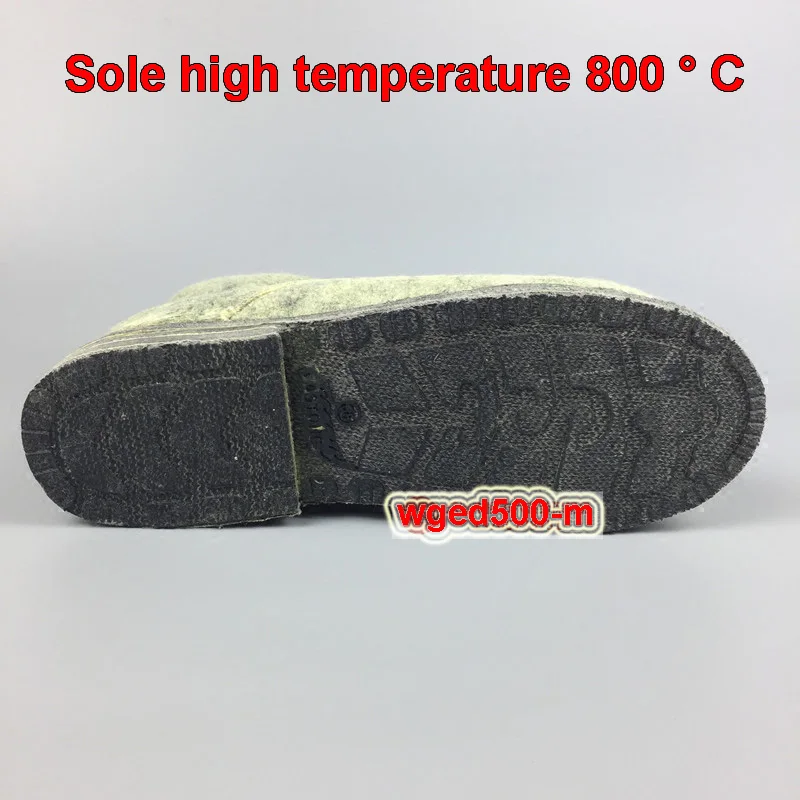 CASTONG 500 degrees High temperature resistance safety shoes Fire prevention Stab Cut prevention Labor insurance shoes
