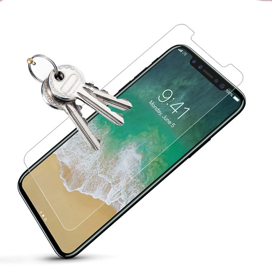 Lovekiss New 0.26mm 9H Explosion protection Tempered Glass For iPhone X 8 Plus 8Plus 7 6 6S 7Plus Screen Protector Film | Мобильные