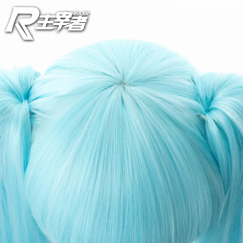 VOCALOID 2017 Снежная Мику Хацунэ косплей парик звезда принцесса длинные синие