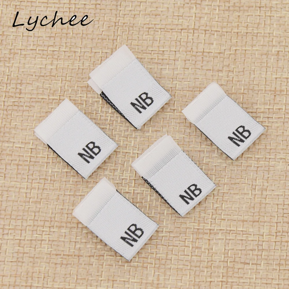 Lychee 100 шт. полиэстер детская одежда размер этикетка Сделай Сам шитье брюки