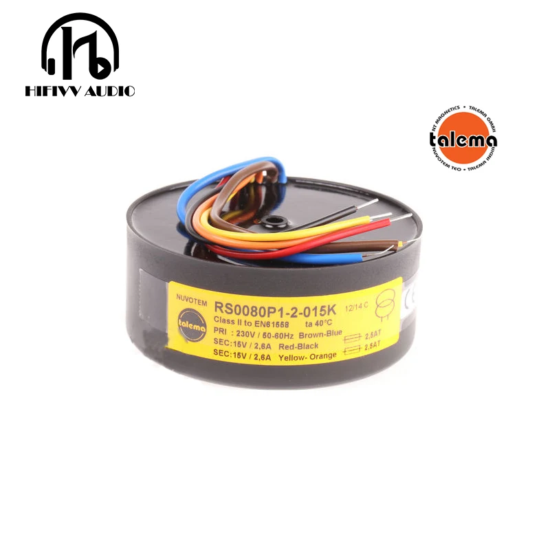 Hifivv аудио 80VA (80 Вт) Toroidal круговой трансформатор основной 230 В вторичный 0 15 в в|talema| |