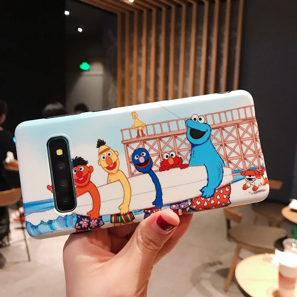 Skateboard Sesame Street for Huawei nova2s Glory 10 mate10 p20 soft shell phone case Nova 4 mate20pro mate20 mate20x |